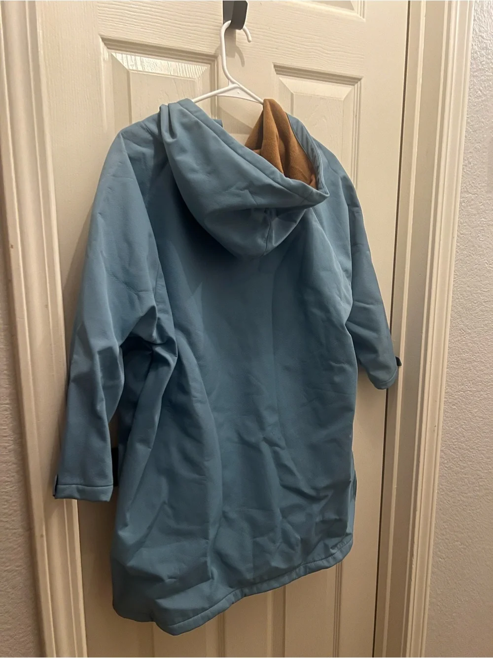 Kids Swim Light Blue Hooded Jacket